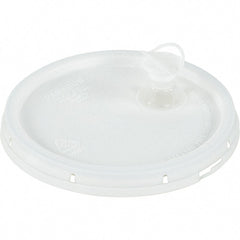 Vestil - Tote & Storage Container Lids For Use With: 2 Gallon Pails Width (Decimal Inch): 9.875 - Exact Industrial Supply