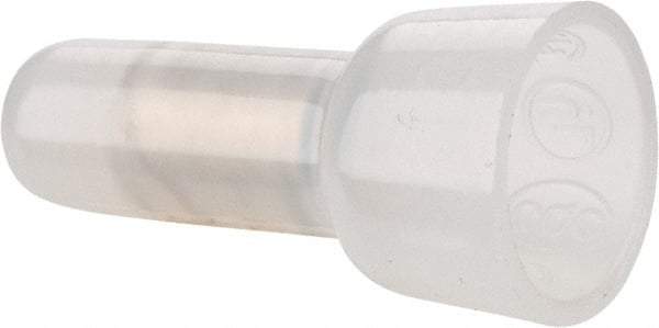 Value Collection - 22 to 14 AWG, 300 Volt, Closed End Twist on Wire Connector - Clear (Color) - Exact Industrial Supply