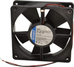 EBM Papst - 12 Volts, DC, 100 CFM, Square Tube Axial Fan - 0.42 Amp Rating, 119mm High x 119mm Wide x 1.26" Deep - Exact Industrial Supply