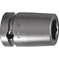 Apex - Impact Sockets Drive Size (Inch): 1/2 Size (Inch): 1-1/4 - Exact Industrial Supply