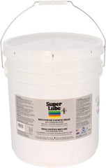 Synco Chemical - 30 Lb Pail Synthetic General Purpose Grease - Translucent White, Food Grade, 450°F Max Temp, NLGIG 2, - Exact Industrial Supply