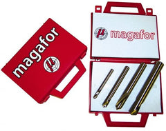 Magafor - 4 Piece 120° 1/4 to 5/8" Spotting Drill Set - Exact Industrial Supply