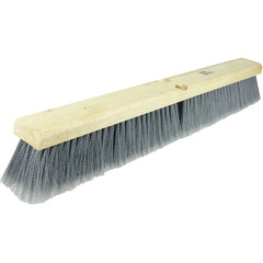 18″ Vortec Pro Fine Sweep Floor Brush, Flagged Grey Polystyrene Fill - Exact Industrial Supply