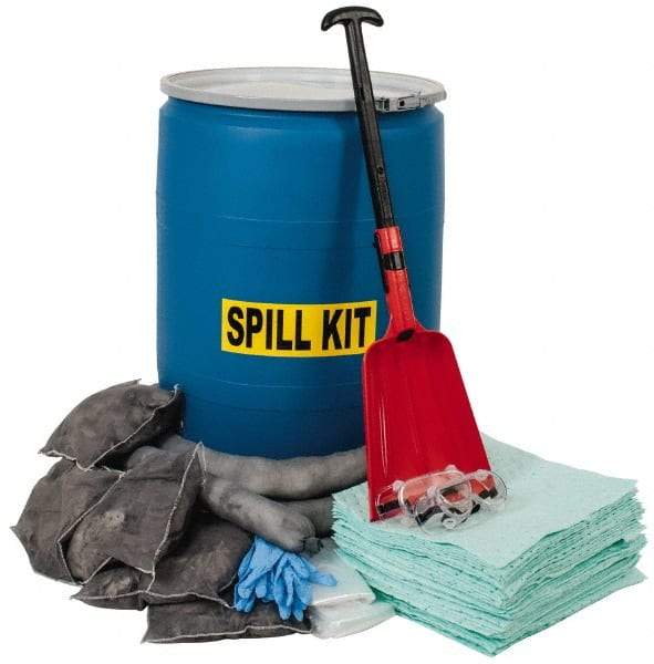 PRO-SAFE - Universal Spill Kit - 55 Gal Polypropylene Drum - Exact Industrial Supply