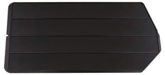 Akro-Mils - 8.4" High, Black Bin Divider - Use with 30265 - Exact Industrial Supply