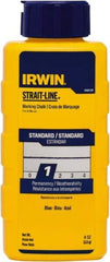 Irwin - 4 oz Container Marking Chalk - Blue - Exact Industrial Supply