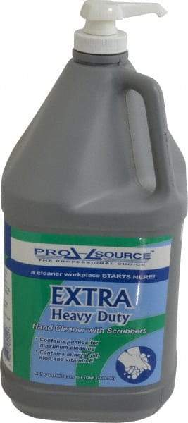 PRO-SOURCE - 1 Gal Pump Bottle Liquid Hand Cleaner - Bright Green, Lemon Lime Scent - Exact Industrial Supply