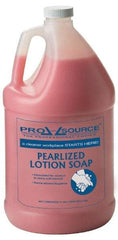 PRO-SOURCE - 1 Gal Bottle Liquid Soap - Hand Soap, Pink, Almond Scent - Exact Industrial Supply