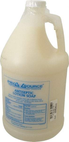 PRO-SOURCE - 1 Gal Bottle Liquid Soap - Antibacterial, White, Floral Scent - Exact Industrial Supply