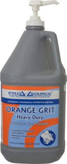 PRO-SOURCE - 1 Gal Pump Bottle Liquid Hand Cleaner - Orange (Color), Citrus Scent - Exact Industrial Supply