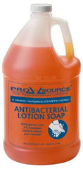 PRO-SOURCE - 1 Gal Bottle Liquid Soap - Antibacterial, Amber, Citrus Spice Scent - Exact Industrial Supply