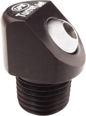 QPM Products - 5/16" Hose Inside Diam, Coolant Hose Nozzle - NPT, for Use with CNC Lathes - Exact Industrial Supply