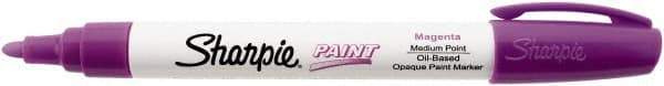 Sharpie - Magenta Paint Marker - Medium Tip - Exact Industrial Supply