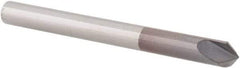 Value Collection - 1/8" Diam x 1/16" Length of Cut, 1/8" Shank Diam, 90° Included Angle, Solid Carbide, Conical Point Engraving Cutter - 1-1/2" Overall Length, Right Hand Cut, AlTiN Coated - Exact Industrial Supply