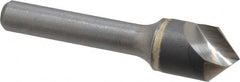 Hertel - 5/8" Head Diam, 3/8" Shank Diam, 1 Flute 90° Solid Carbide Countersink - Exact Industrial Supply