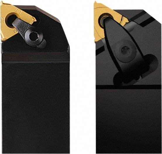 Seco - External Thread, Right Hand Cut, 19.99mm Shank Width x 19.99mm Shank Height Indexable Threading Toolholder - 124.99mm OAL, 20ER Insert Compatibility, CE Toolholder, Series Snap Tap - Exact Industrial Supply