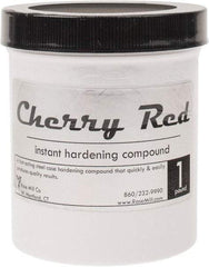 Made in USA - Steel Surface Hardening Compound - 1 Lb. Jar - Exact Industrial Supply