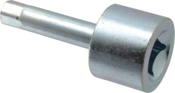 Powers Fasteners - 1/2" Diam, 1/2" Min Embedment Drop-In Concrete Anchor - Steel, Zinc-Plated Finish - Exact Industrial Supply