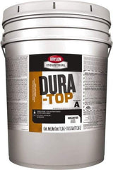 Krylon - 5 Gal High Gloss Haze Gray 2 Part Epoxy Floor Coating - Self-Leveling - Exact Industrial Supply