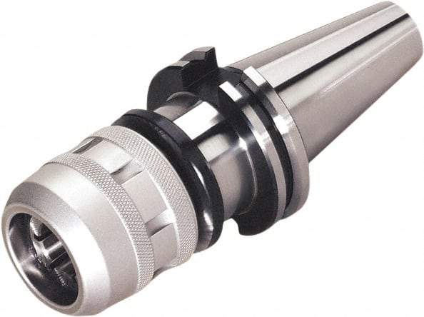 Seco - CAT50 Taper Shank, 1-1/4" Hole Diam x 0.217" Nose Diam Milling Chuck - 4.134" Projection, 0.0002" TIR, Through-Spindle Coolant, - Exact Industrial Supply