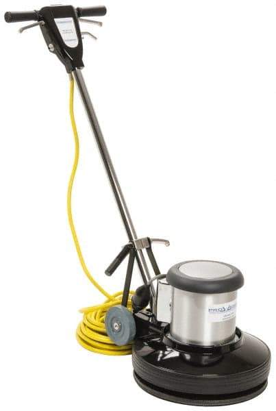 PRO-SOURCE - 17" Cleaning Width, Electric Floor Burnisher - 1.5 hp, 175 RPM - Exact Industrial Supply