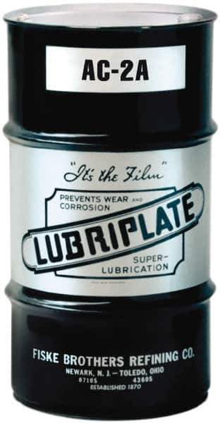 Lubriplate - 16 Gal Drum, ISO 100, SAE 30, Air Compressor Oil - 40°F to 405°, 430 Viscosity (SUS) at 100°F, 63 Viscosity (SUS) at 210°F - Exact Industrial Supply