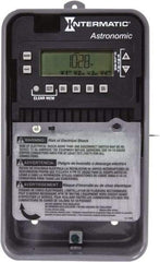 Intermatic - Astronomical Indoor/Outdoor Digital Electronic Timer Switch - 56 On/Off per wk, 120/208/240/277 VAC, 50/60 Hz, - Exact Industrial Supply