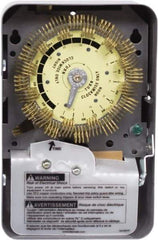 Intermatic - 24 hr Indoor Analog Electromechanical Timer - 48 On/Off, 120/208 to 277/480 VAC, 60 Hz, - Exact Industrial Supply