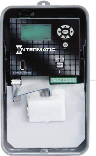 Intermatic - 365 Day Astronomical Outdoor Digital Electronic Timer Switch - 4,000 On/Off, 120 to 277 VAC, 50/60 Hz, - Exact Industrial Supply