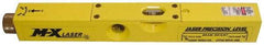 Laser Tools Co. - 1 Beam 1,000' Max Range Laser Precision Level - Green Beam, 1/16" at 100' Accuracy, 10-1/2" Long x 1" Wide x 1-1/8" High, Battery Included - Exact Industrial Supply