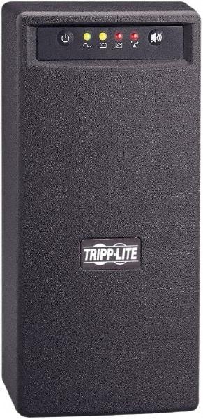 Tripp-Lite - 15 Amp, 800 VA, Tower Mount Line Interactive Backup Uninterruptible Power Supply - Backup 3-1/2 min with Full Load & 11-1/2 min with Half Load, 230 Volt Input & Output, 475 Watt Output, 1 Phases, 8 Outlets - Exact Industrial Supply