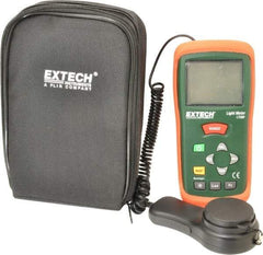 Extech - 40 to 40,000 FC, Light Meter - 5 Accuracy, Compatible with Light Lighting - Exact Industrial Supply