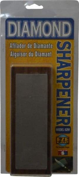 Eze Lap - 6" Long x 2" Wide Diam ond Sharpening Stone - Flat, 400 Grit, Medium Grade - Exact Industrial Supply