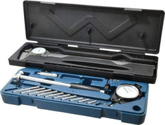 Fowler - Dial Bore Gage - Includes 12 Inch Caliper and Bore Gage Set - Exact Industrial Supply