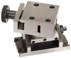 Value Collection - 2-1/4" Jaw Width x 25/32" Jaw Height, 17/32" Jaw Capacity, Sine Vise - 5-5/8" OAL x 3-3/4" Overall Height - Exact Industrial Supply