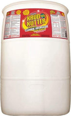 Krud Kutter - 55 Gal Drum Cleaner/Degreaser - Liquid, Water-Based, Mild - Exact Industrial Supply