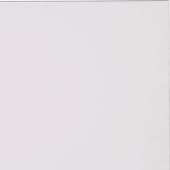 Made in USA - 3/16" Thick x 4' Wide x 4' Long, Kydex Sheet - White, Rockwell R-94 Hardness - Exact Industrial Supply