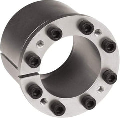 Climax Metal Products - 13/16" Bore Diam, 1-3/4" OD, Shaft Locking Device - 5 Screws, 7/8" OAW, 2,779 Ft/Lb Max Torque - Exact Industrial Supply