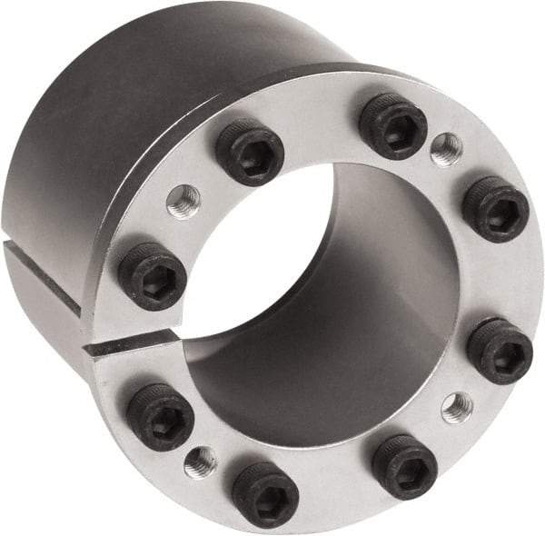 Climax Metal Products - 18mm Bore Diam, 38mm OD, Shaft Locking Device - 4 Screws, 3/4" OAW, 1,938 Ft/Lb Max Torque - Exact Industrial Supply