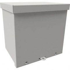 Wiegmann - NEMA 3R Steel Junction Box Enclosure with Screw Cover - Exact Industrial Supply