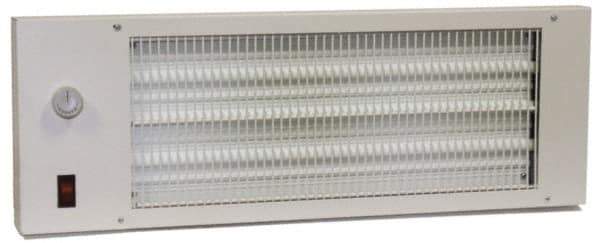 TPI - 22-3/4" Long, 580 BTU Radiant Heat Panel - 120 Volts, 170 Watts - Exact Industrial Supply