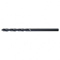 25/64 RHS / RHC HSS 135 Degree Split Point Aircraft Extension Drill - Steam Oxide - Exact Industrial Supply