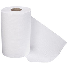 CASE OF 12 ROLLS Hardwound Roll Towel 350' White