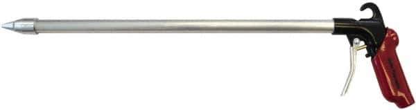 Value Collection - 120 Max psi Whisper Jet Pistol Grip Blow Gun - 1/4 NPT Inlet, 18" Tube Length, Aluminum - Exact Industrial Supply