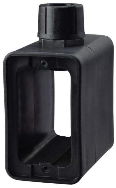 Cooper Wiring Devices - 1 Gang, Thermoplastic Rectangle Portable Outlet Box - 6-1/2" Overall Height x 4-1/4" Overall Width x 2-5/8" Overall Depth, Weather Resistant - Exact Industrial Supply