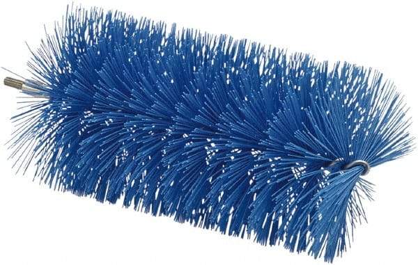 Vikan - 3-1/2" Diam Polyester Tube Brush - 7-1/2" OAL, 7" Head Length, Stainless Steel Handle - Exact Industrial Supply