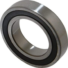 SKF - 25mm Bore Diam, 42mm OD, Double Seal Thin Section Radial Ball Bearing - 9mm Wide, 1 Row, Round Bore, 899 Lb Static Capacity, 1,490 Lb Dynamic Capacity - Exact Industrial Supply