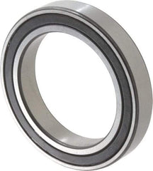 SKF - 50mm Bore Diam, 72mm OD, Double Seal Thin Section Radial Ball Bearing - 12mm Wide, 1 Row, Round Bore, 2,340 Lb Static Capacity, 3,280 Lb Dynamic Capacity - Exact Industrial Supply