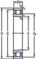 SKF - 30mm Bore Diam, 62mm OD, Double Shield Deep Groove Radial Ball Bearing - 16mm Wide, 1 Row, Round Bore, 11,200 Nm Static Capacity, 15,600 Nm Dynamic Capacity - Exact Industrial Supply