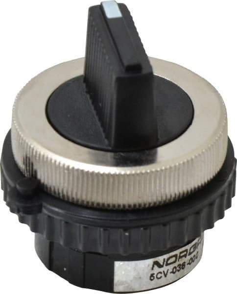 Norgren - 10-32 UNF Selector Valve - 3-Way, 6 Position, 0.03 CV Rate & Rotary Switch Detented - Exact Industrial Supply